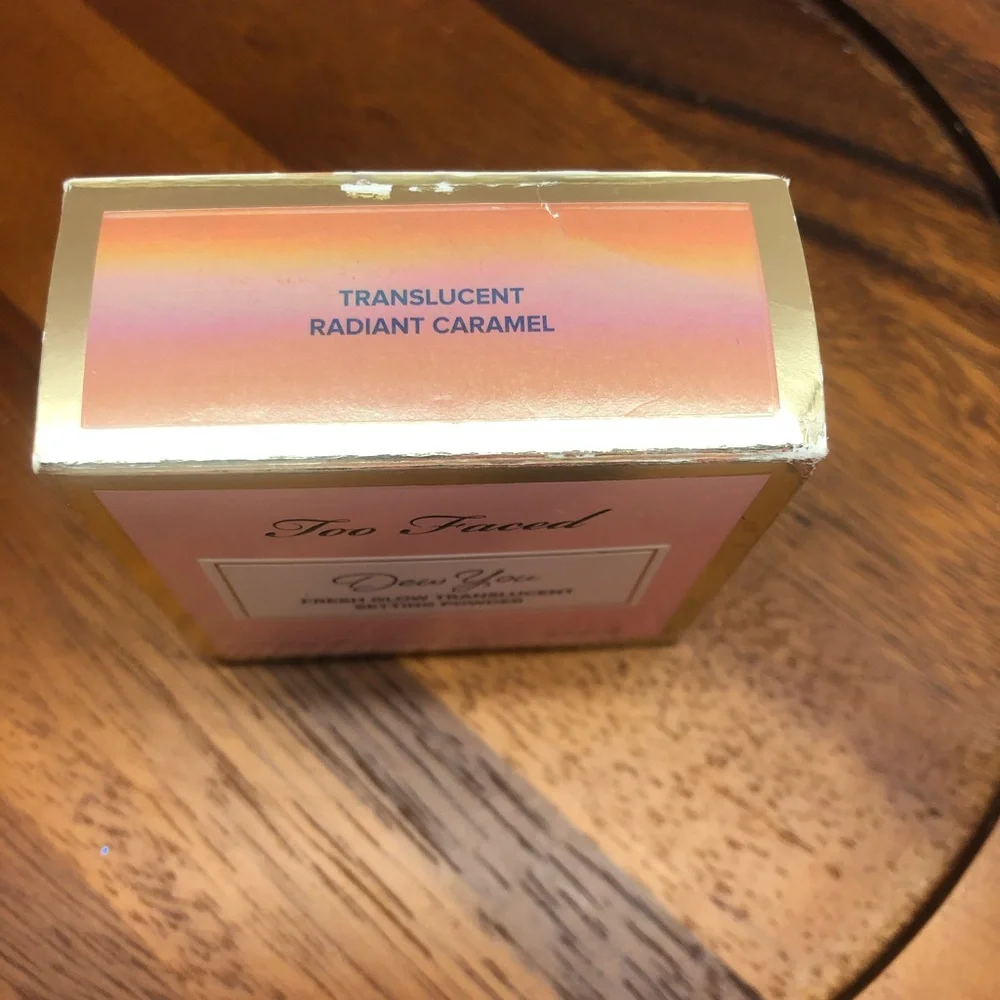 Too Faced Dew You Fresh Glow Setting Powder